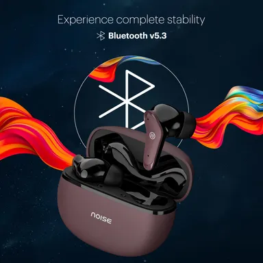 Noise Buds VS102 Plus Truly Wireless Earbuds with Flybird Design, 70H Total Playtime, Quad Microphones with ENC, InstaCharge (10 Minutes Charging = 120 Minutes Playback), Bluetooth V5.3, Deep Wine Color – Premium TWS Earphones for Calls, Music, Gaming,  thumbnail 8