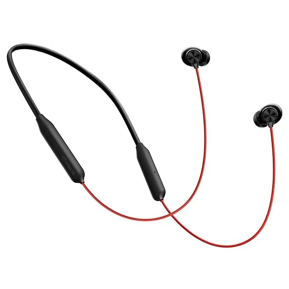 OnePlus Bullets Wireless Z2 Neckband Earphones 12.4mm Driver 3D Spatial Audio Bluetooth 5.4 Fast Charge 10 Mins = 27 Hr Playback AI ENC Call Noise Cancelling IP55 Sweatproof BassWave EQ Presets image 4