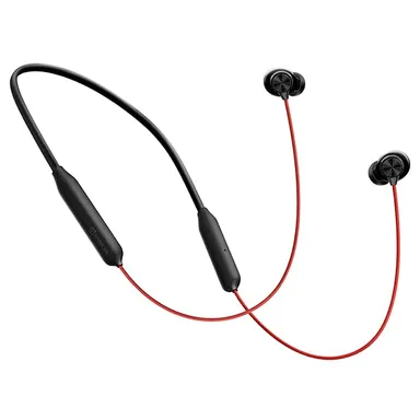 OnePlus Bullets Wireless Z2 Neckband Earphones 12.4mm Driver 3D Spatial Audio Bluetooth 5.4 Fast Charge 10 Mins = 27 Hr Playback AI ENC Call Noise Cancelling IP55 Sweatproof BassWave EQ Presets thumbnail 3