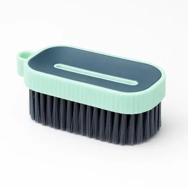 MANICRAFTED Multipurpose Household Cleaning Brush Combo Set of 4 – Laundry Brush, Fabric & Tile Scrub Brush, Kitchen & Bathroom Surface Scrubber, Multicolour Utility Cleaning Kit thumbnail 2