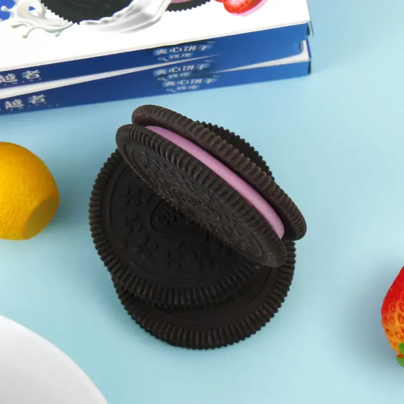 Kawaii Fancy Sandwich Biscuit Eraser for Kids - (Pack of 1 , 2 Erasers) image 2