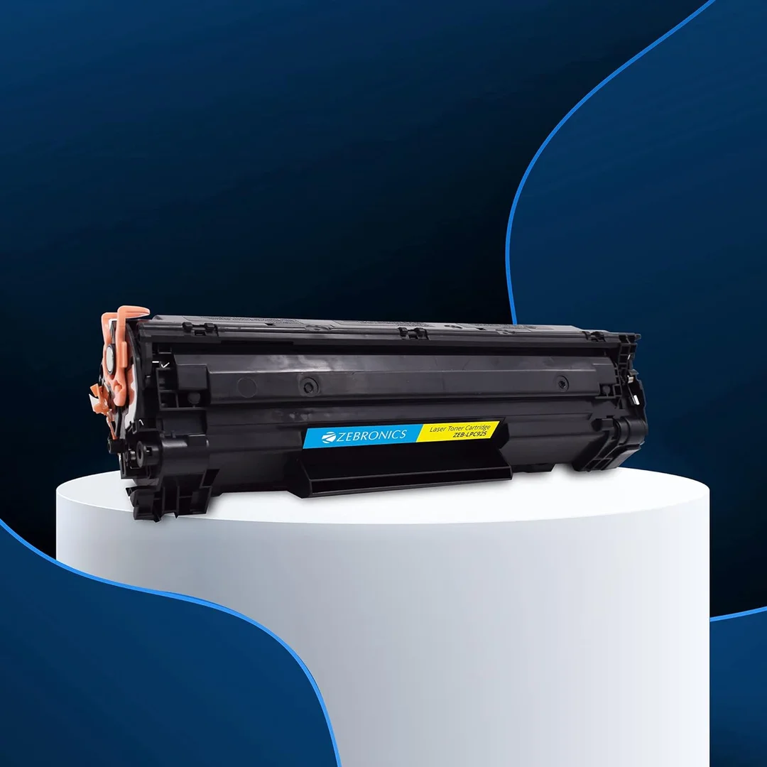 ZEBRONICS LPC925 Laser Printer Toner Cartridge | Compatible with HP LJ P1100 P1102 P1102w, Pro M1132 M1210 M1212 1214 M1217 M1218 M1219, Canon LBP6000 6018 6030 6040 6030w, Canon MF3010 | High Yield Black Toner image 2