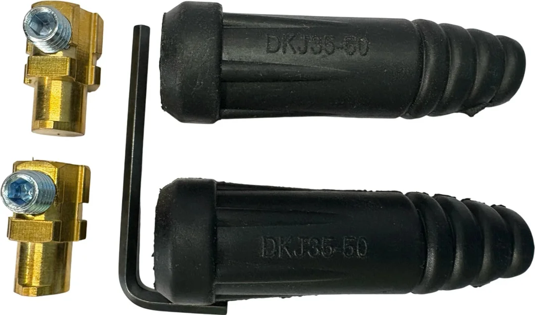 35-50mm Male Cable Connector With Alignment Key Used for Inverter Welding Machine image 2