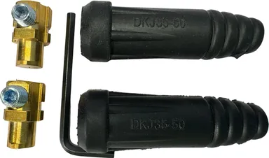35-50mm Male Cable Connector With Alignment Key Used for Inverter Welding Machine thumbnail 1