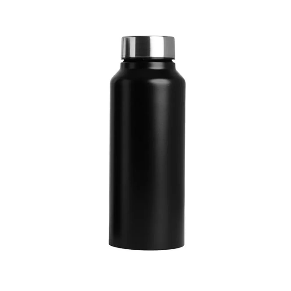 Stainless Steel Water Bottle 500 ml Black Reusable Leak-Proof Steel Drinking Bottle for Office School Travel Gym BPA-Free Eco Friendly Portable Hydration image 4