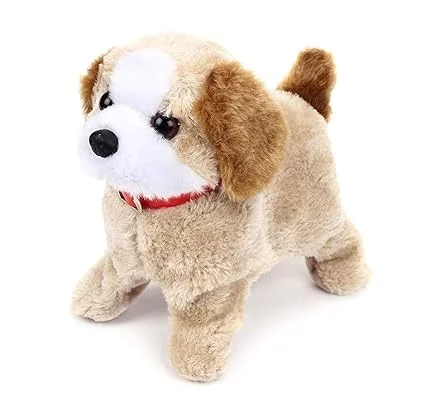 Besties Fantastic Puppy Back Flip Jumping Dog Soft Toy for Kids Battery Operated Plush Running Jumping Flipping Puppy Toy for Boys Girls Birthday Gift India image 2
