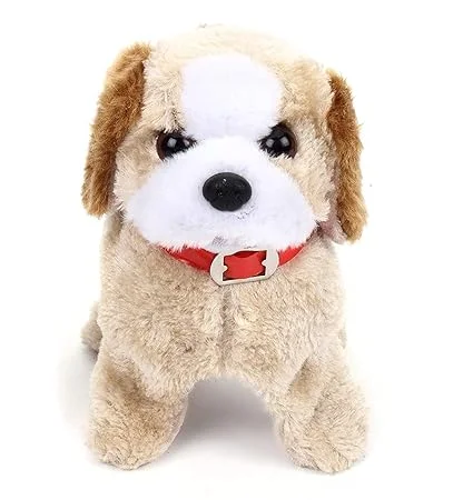 Besties Fantastic Puppy Back Flip Jumping Dog Soft Toy for Kids Battery Operated Plush Running Jumping Flipping Puppy Toy for Boys Girls Birthday Gift India image 1