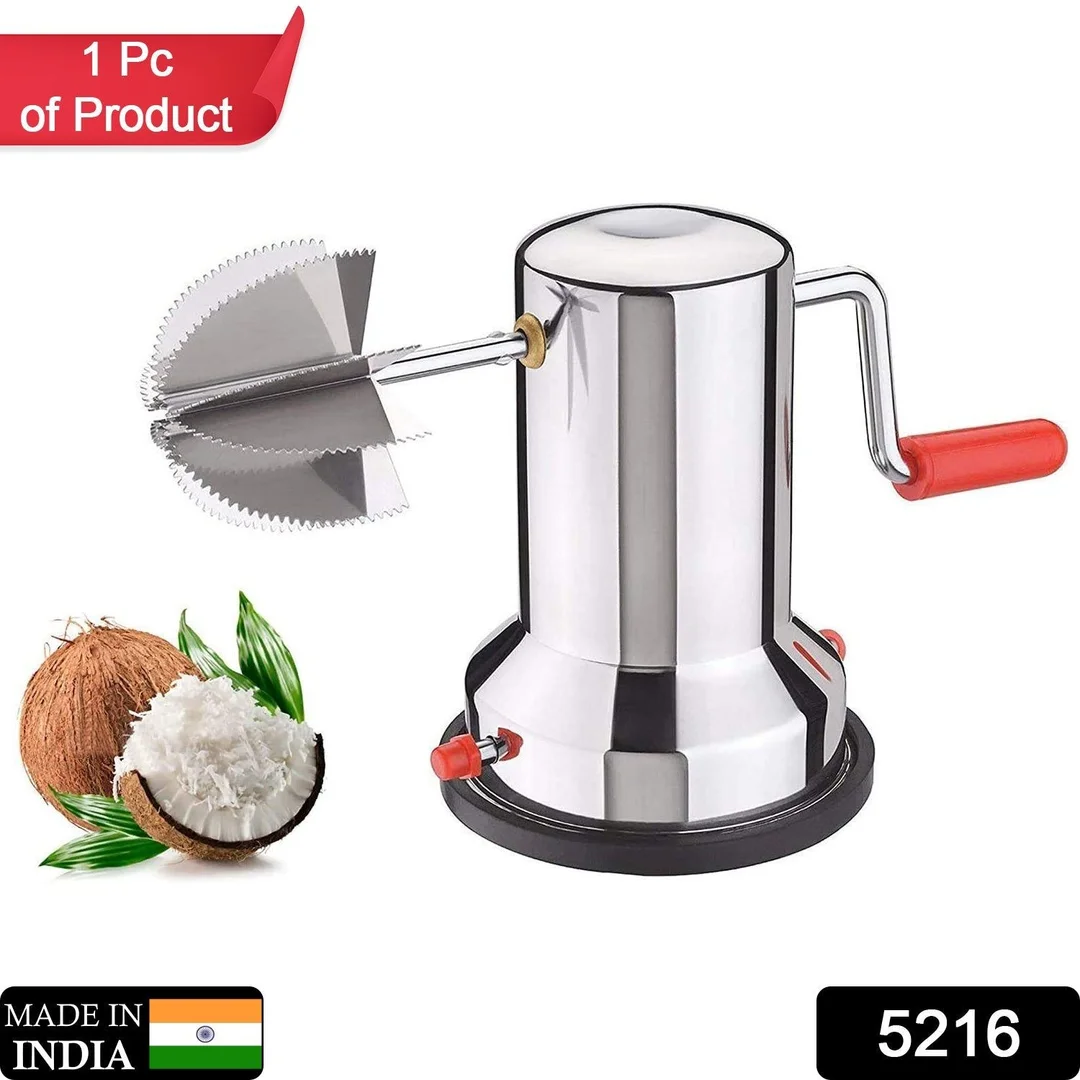 Coconut scrapers Machine Manual Steel For Home & Kitchen Use image 2