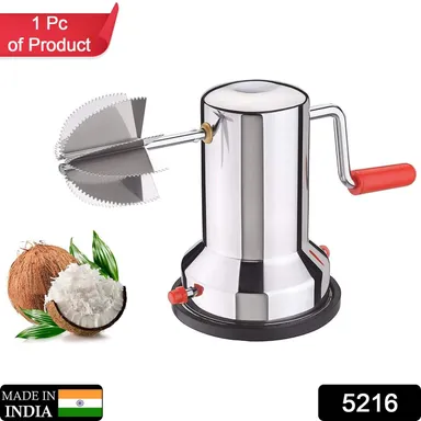 Coconut scrapers Machine Manual Steel For Home & Kitchen Use thumbnail 1
