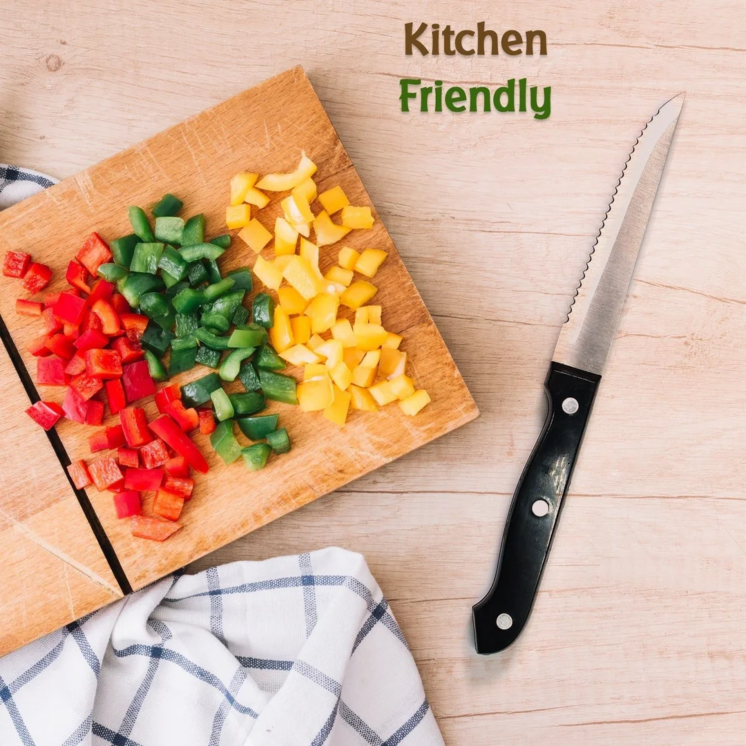 1 Kg All Type Mix Knife Set for Home and Kitchen Use – Multi-Purpose Stainless Steel Knives Including Chef, Utilit , Paring, Cleaver, and Slicer Knives for Everyday Cooking Tasks image 1