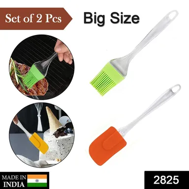 2 in 1 Combo of Big Brush & Spatula Set (2 Pcs Set) thumbnail 1