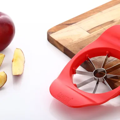 Ganesh Plastic & Stainless Steel Apple cutter  (colors may vary) thumbnail 0