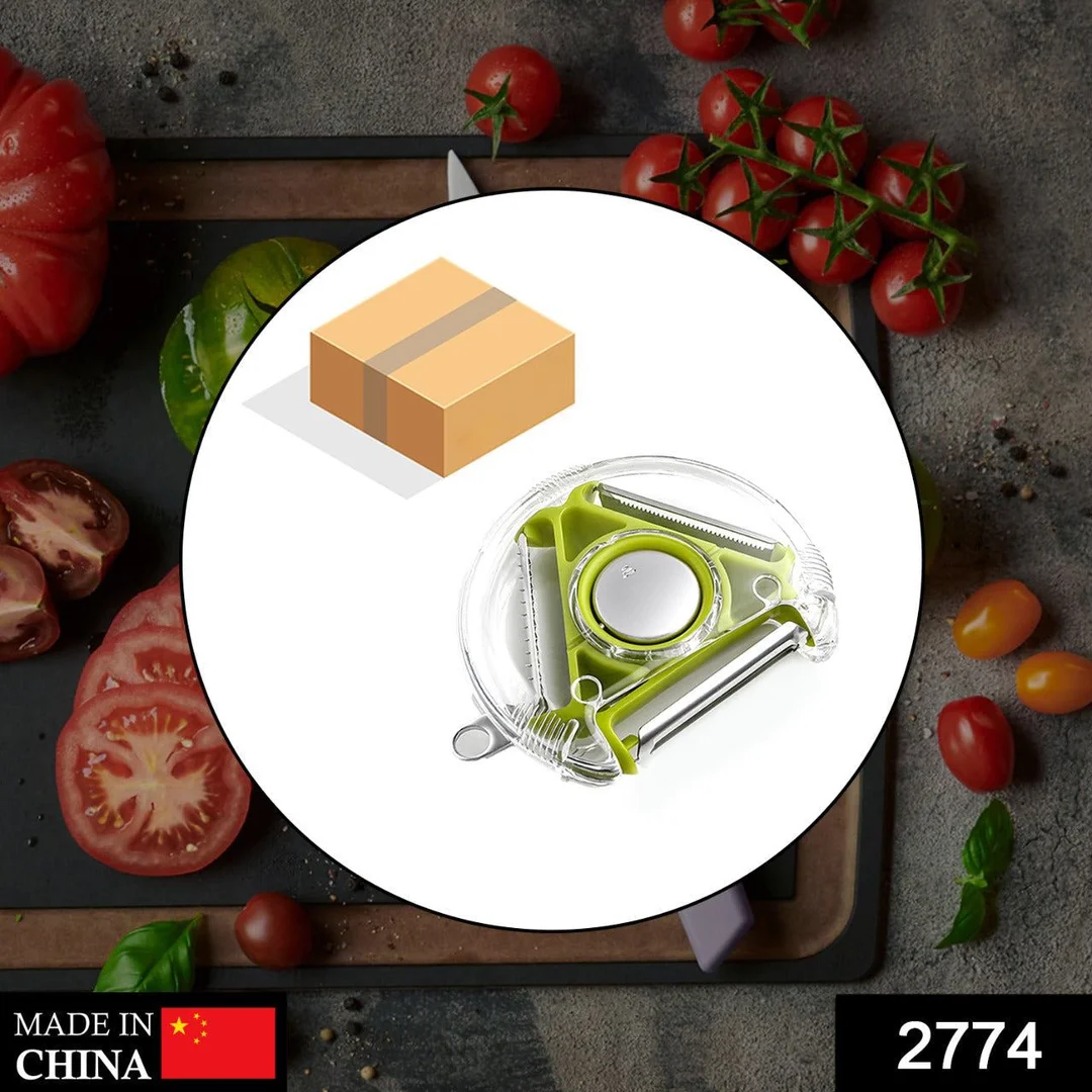 Round Planer Peeler and Cutter Vegetable Slicer Kitchen Tool. image 2