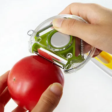 Round Planer Peeler and Cutter Vegetable Slicer Kitchen Tool. thumbnail 0