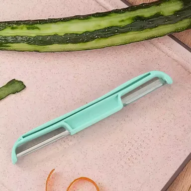 Double Side Potato Peeler Stainless Steel Peeler Cutter (1 Pc) thumbnail 0