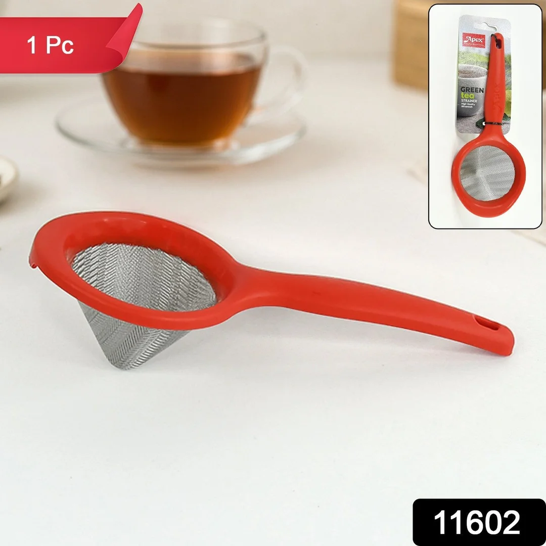 Apex Premium Green Tea Strainer with Fine Stainless Steel Mesh image 2
