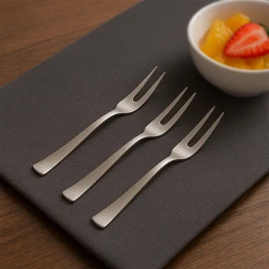 Apex 6 IN 1 Stainless Steel Fruit Fork (1 Set) thumbnail 0
