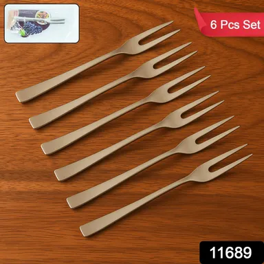 Apex 6 IN 1 Stainless Steel Fruit Fork (1 Set) thumbnail 1
