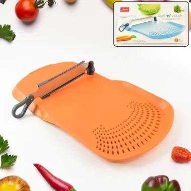 Apex Cut ‘n’ Wash Multipurpose Cutting Board (1 Set) thumbnail 0