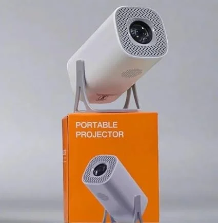 Zone Alpha S40 HD Smart Portable Projector 3500 Lumens Brightness, 180-Degree Wide Projection Multiple Ports HDMI USB, AV Compact Lightweight Design, White – Ideal for Home Theater, Movies, Gaming, and Presentations image 3
