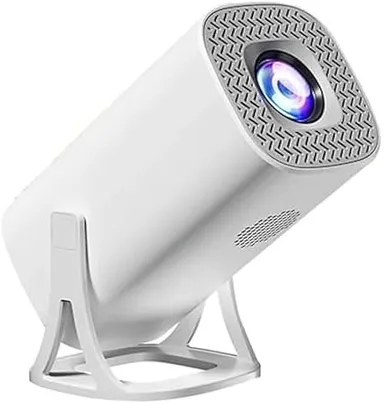 Zone Alpha S40 HD Smart Portable Projector 3500 Lumens Brightness, 180-Degree Wide Projection  Multiple Ports HDMI USB, AV Compact  Lightweight Design, White – Ideal for Home Theater, Movies, Gaming, and Presentations thumbnail 0