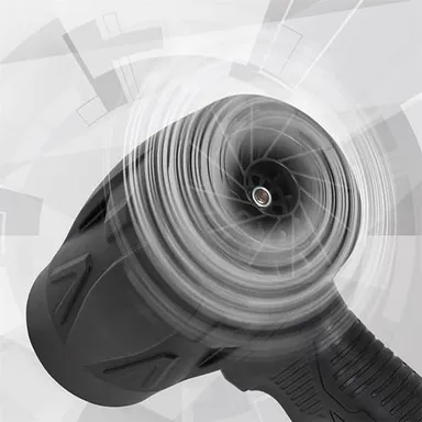 BIXMK Cordless Turbo Jet Blower – Super Power Air Duster with Stepless Speed Control, 6600Pa High-Pressure Car Dryer | Air Blower for Cars, Bikes, Home Cleaning, Garden | Outdoor Use Black thumbnail 4
