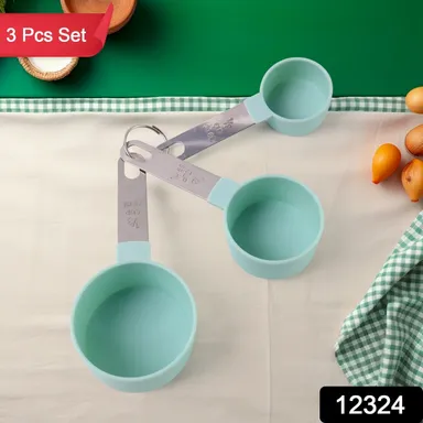Measuring Cups Set 1/3 Cup (78 ml), 1/4 Cup (59 ml), 1/8 Cup (30 ml) thumbnail 1