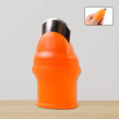 Thumb Knife Cutter with Silicone Finger Guard (1 Pc) thumbnail 0