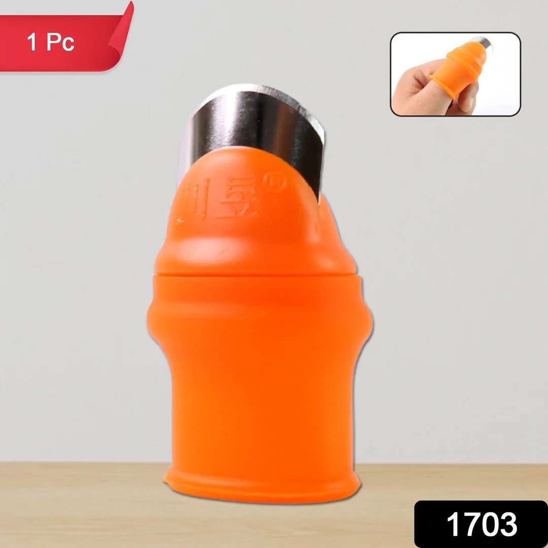 Thumb Knife Cutter with Silicone Finger Guard (1 Pc) image 2