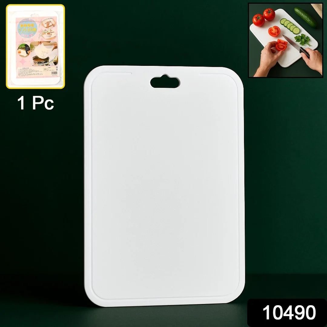 Premium Quality Plastic Chopping Board for Kitchen (32x21cm / 1 Pc) image 2