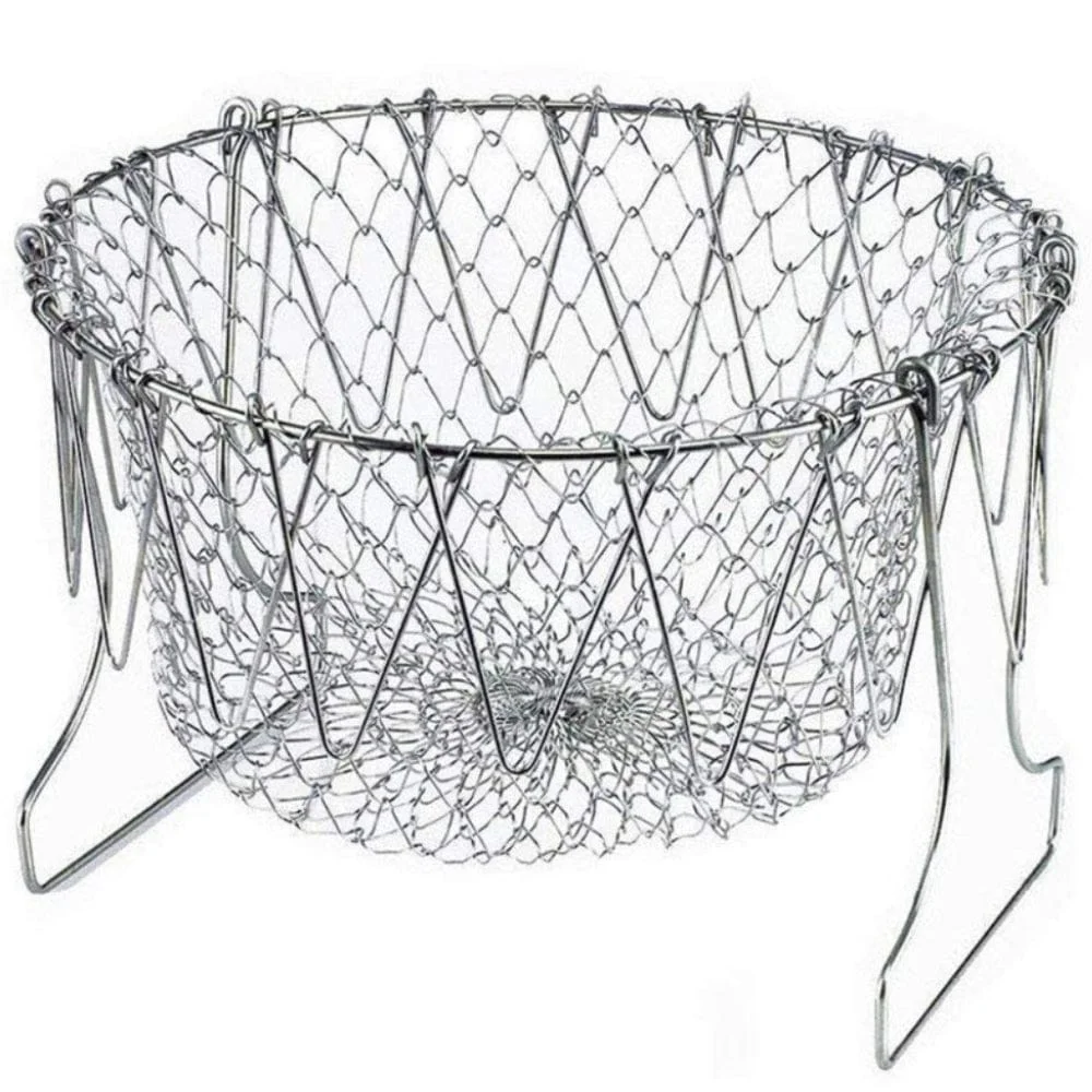 Foldable Strainer Chef Basket image 2