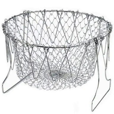 Foldable Strainer Chef Basket thumbnail 1