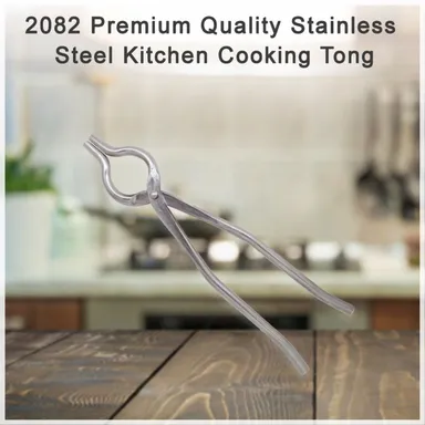 Premium Quality Stainless Steel Kitchen Cooking Tong thumbnail 0