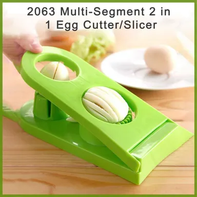 Multi-Segment 2 in 1 Egg Cutter / Slicer thumbnail 1