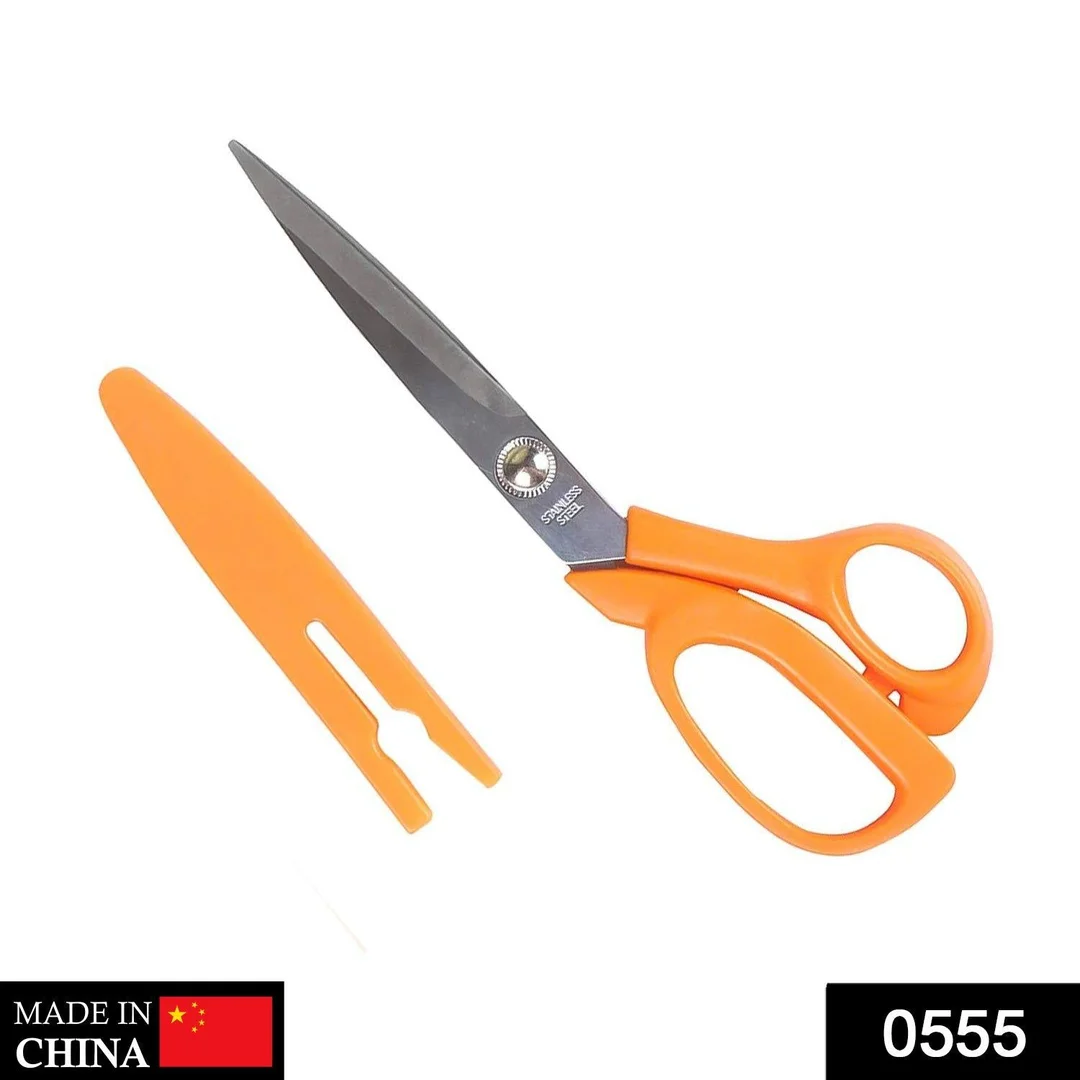 stainless Steel Scissors with Cover 8inch image 2