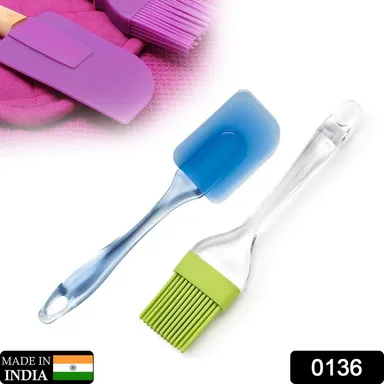 Spatula and Pastry Brush for Cake Mixer thumbnail 1