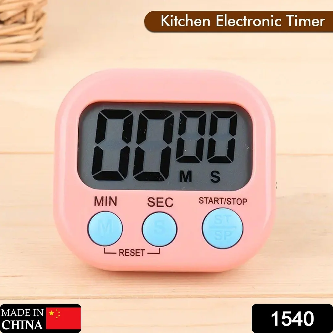 Digital Kitchen Timer Clear Big Digits 0-99 Min for Cooking Office Clock image 2