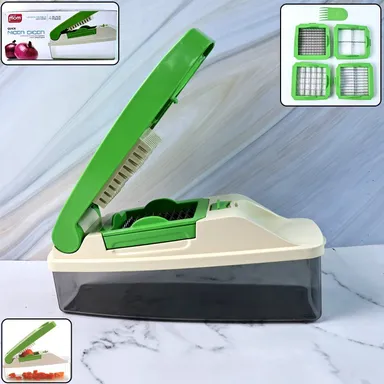 Supermom Quick Nicer Dicer – Multipurpose Vegetable & Fruit Chopper thumbnail 0