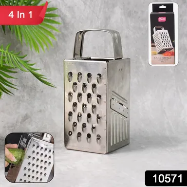Supermom Premium 4-in-1 Stainless Steel Compact Grater and Slicer thumbnail 1