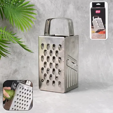 Supermom Premium 4-in-1 Stainless Steel Compact Grater and Slicer thumbnail 0