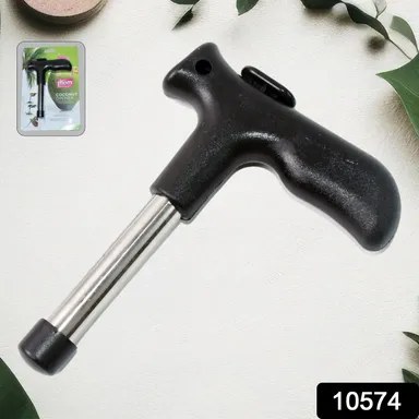 Supermom Coconut Opener Tool with Ergonomic Handle (1 Pc) thumbnail 1