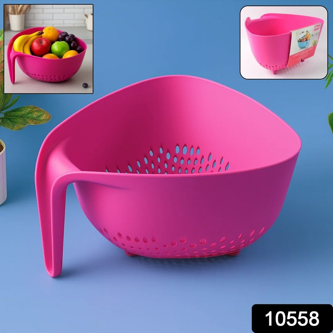 Supermom Plastic Premium Multipurpose Triangular Kitchen Colander (1 Pc) image 2