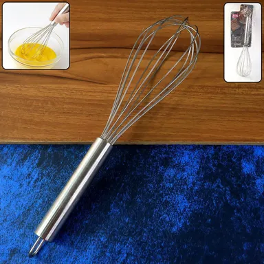 Supermom Premium Stainless Steel Wire Whisk (1 Pc) thumbnail 0