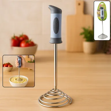 Supermom Spring O’Masher Heavy Duty Stainless Steel Vegetable & Potato Masher thumbnail 0