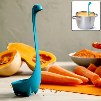 Multifunctional Colander Spoon: Soup Strainer, Long Handle, Kitchen Tool thumbnail 0