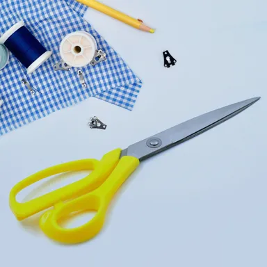 Scissors for craft work paper cutter Scissor stainless steel All Purpose Ergonomic Comfort Grip Office Scissors Craft Shears Sharp Scissors (9 Inch) thumbnail 0