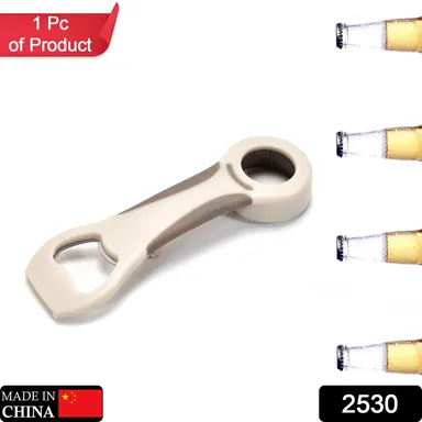 Premium 15 cm Stainless Steel Bottle Opener | Rust-Resistant, Heavy-Duty, Ergonomic Kitchen and Bar Tool for Beer, Soda, Wine Bottles, Multipurpose with Can Opener, Corkscrew, and Travel-Friendly Design thumbnail 1