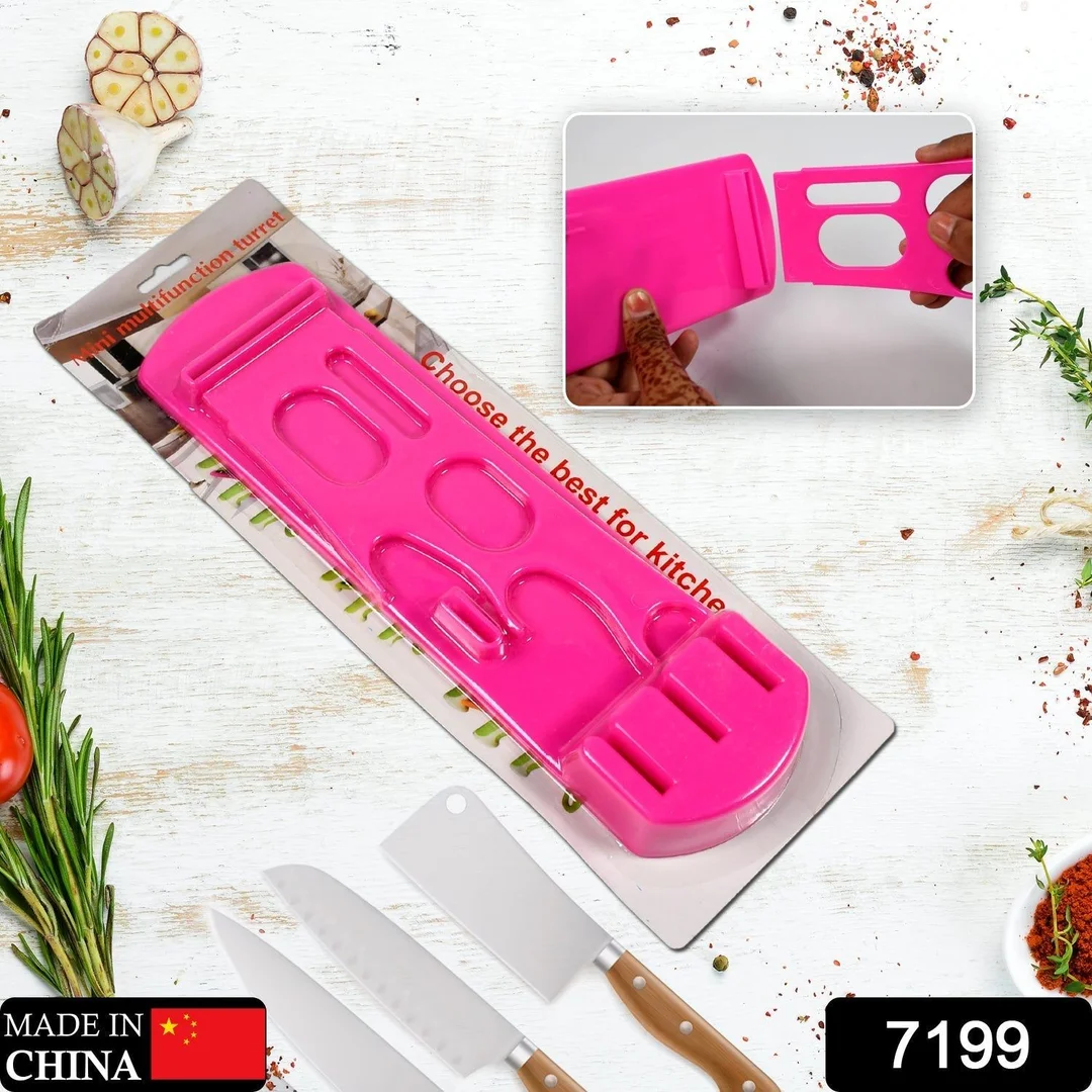 Plastic Kitchen Knife Stand Best Kitchen Knife Stand Multifunction Knife Holder image 2