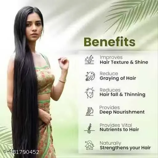 Advanced Hair Growth Oil and Shampoo Combo 100ML Each Hair Fall Control Dandruff Treatment Scalp Nourishment Root Strengthening Thick Long Strong Hair Herbal Care Kit image 3