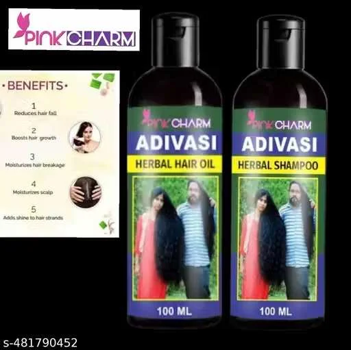 Advanced Hair Growth Oil and Shampoo Combo 100ML Each Hair Fall Control Dandruff Treatment Scalp Nourishment Root Strengthening Thick Long Strong Hair Herbal Care Kit image 5